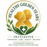 Healthy Golden Years Initiative logo — an elderly man and woman beside a heart and leaf symbol